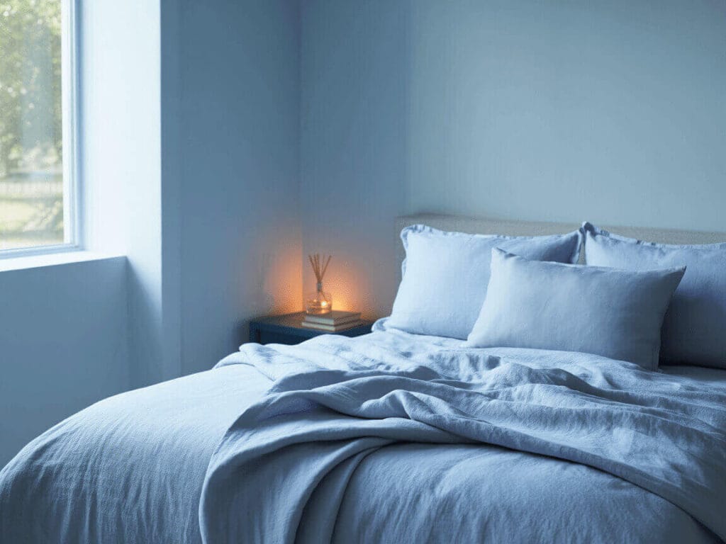 Cool bedroom setup for better sleep during menopause