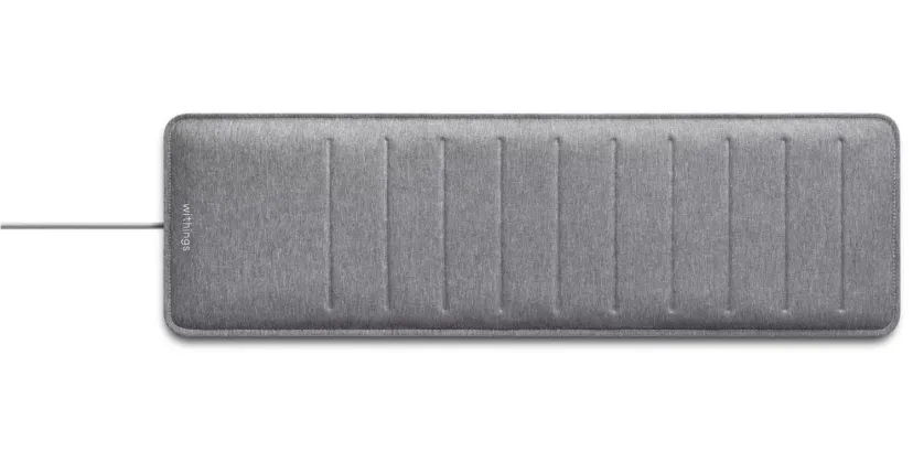 Withings Sleep Mat tracking breathing and snoring data, not the most accurate sleep tracker but useful for no-wear monitoring