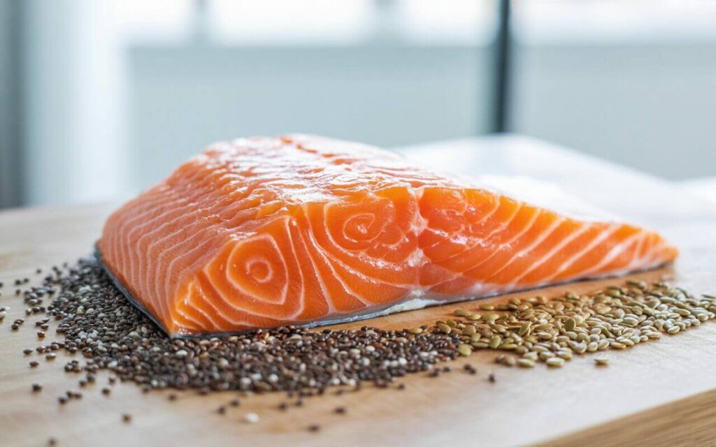 Omega-3 rich foods used in natural remedies for endometriosis