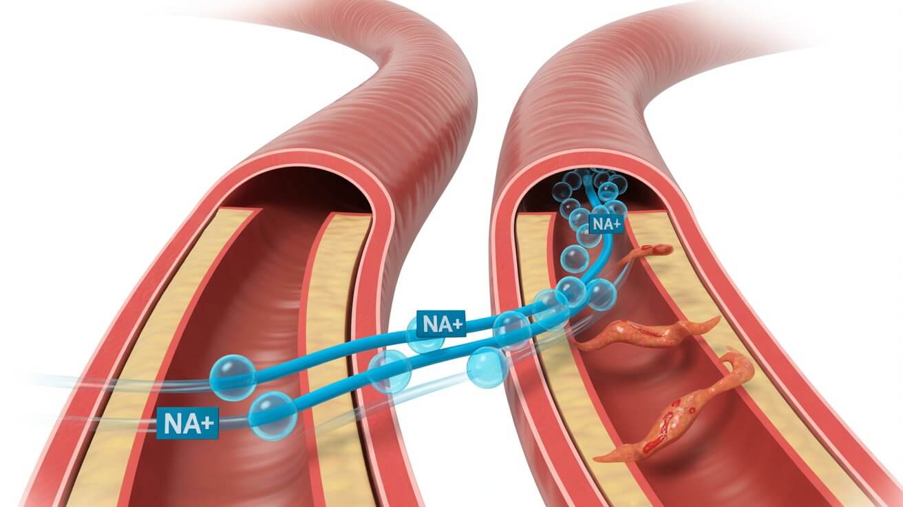 What Happens Inside Your Arteries When You Eat Too Much Salt
