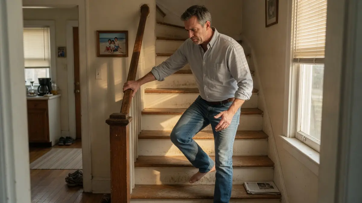 Knee Hurts Going Down Stairs But Not Walking? Here’s Why